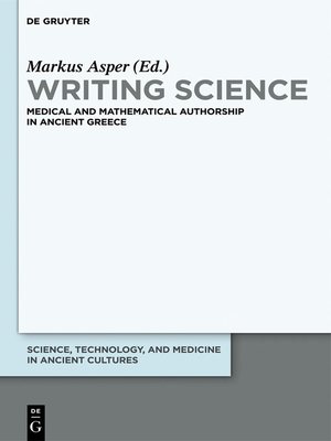 cover image of Writing Science